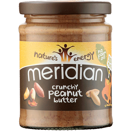 Meridian Crunchy Peanut Butter 100% 280g